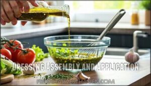 dressing assembly and application