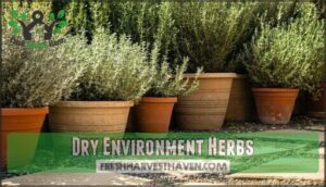 dry environment herbs
