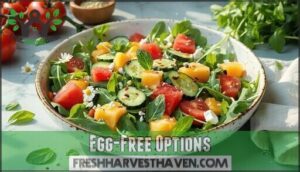 egg-free options