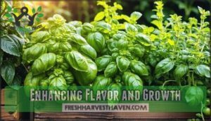 enhancing flavor and growth