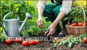 ensuring successful tomato growth