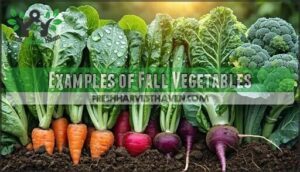 examples of fall vegetables