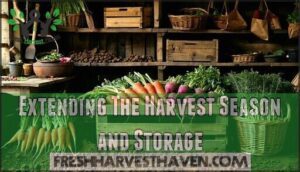 extending the harvest season and storage