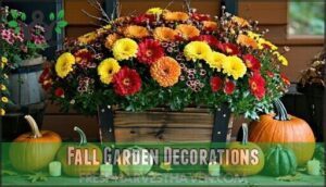 fall garden decorations