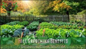 fall gardening benefits