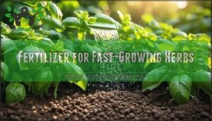 fertilizer for fast-growing herbs