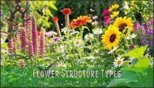 flower structure types