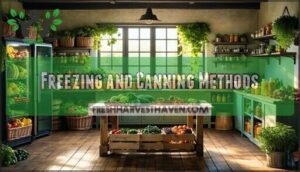 freezing and canning methods