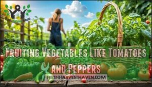 fruiting vegetables like tomatoes and peppers