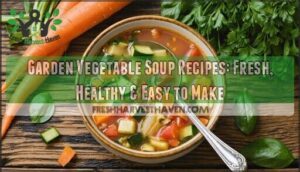 garden vegetable soup recipes