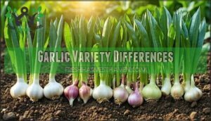 garlic variety differences