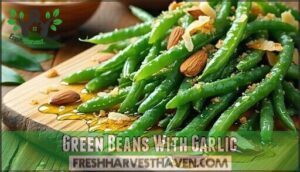 green beans with garlic