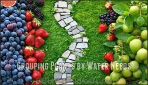 grouping plants by water needs