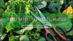hardy greens harvest techniques