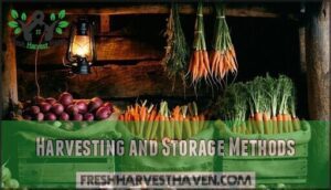 harvesting and storage methods