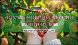 harvesting ripe fruits efficiently