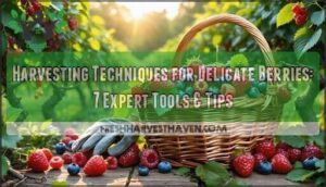 harvesting techniques for delicate berries
