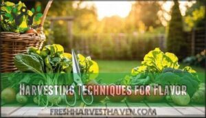 harvesting techniques for flavor