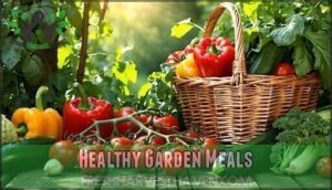 healthy garden meals