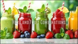 herb and fruit combinations