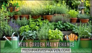 herb garden maintenance