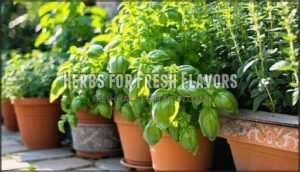 herbs for fresh flavors