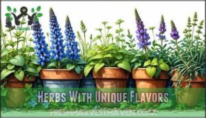 herbs with unique flavors