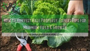 how to harvest kale properly