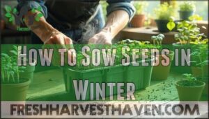 how to sow seeds in winter