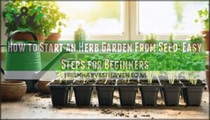 how to start an herb garden from seed
