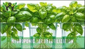 hydroponic herb fertilization