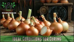 ideal conditions for curing