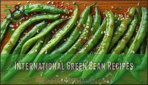 international green bean recipes