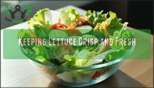 keeping lettuce crisp and fresh