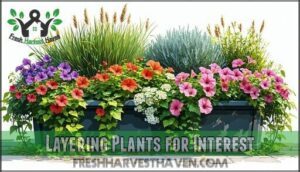 layering plants for interest