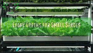 leafy greens for small spaces