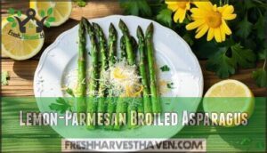 lemon-parmesan broiled asparagus