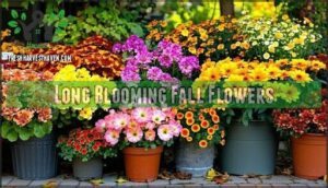 long blooming fall flowers