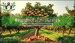 maintaining fruit garden