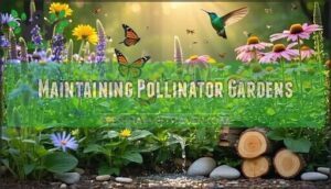 maintaining pollinator gardens