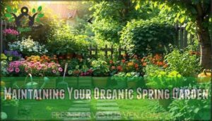 maintaining your organic spring garden