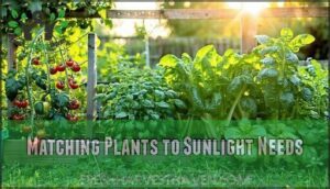 matching plants to sunlight needs