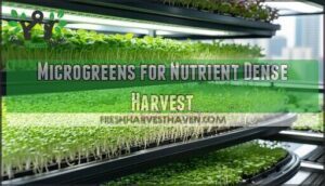 microgreens for nutrient dense harvest