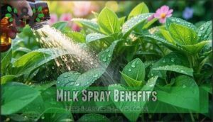 milk spray benefits