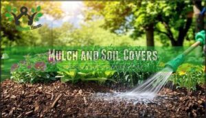 mulch and soil covers