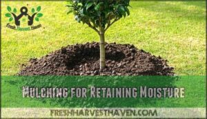 mulching for retaining moisture