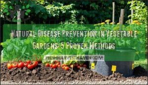 natural disease prevention in vegetable gardens