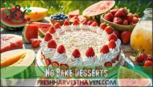 no bake desserts