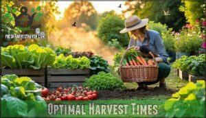 optimal harvest times