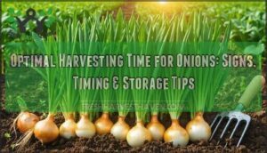 optimal harvesting time for onions